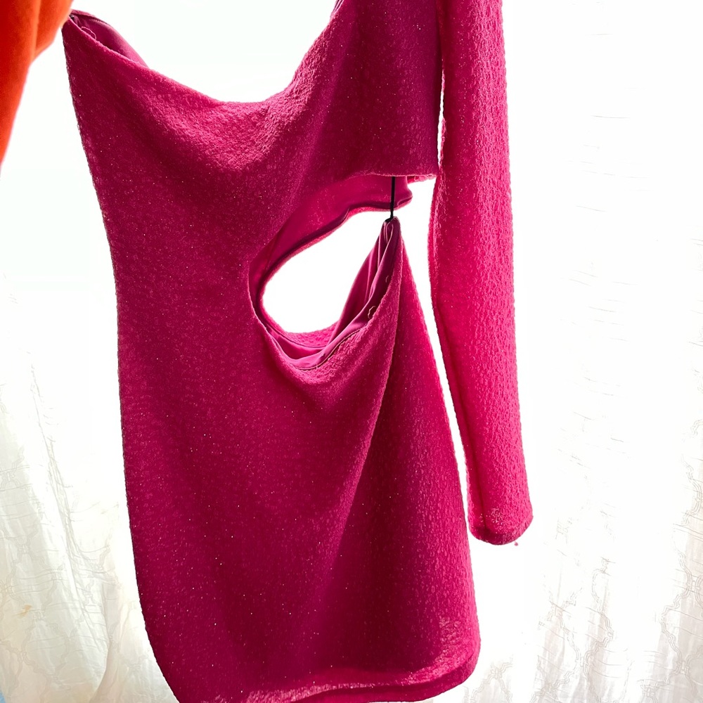 Hot pink Windsor dress